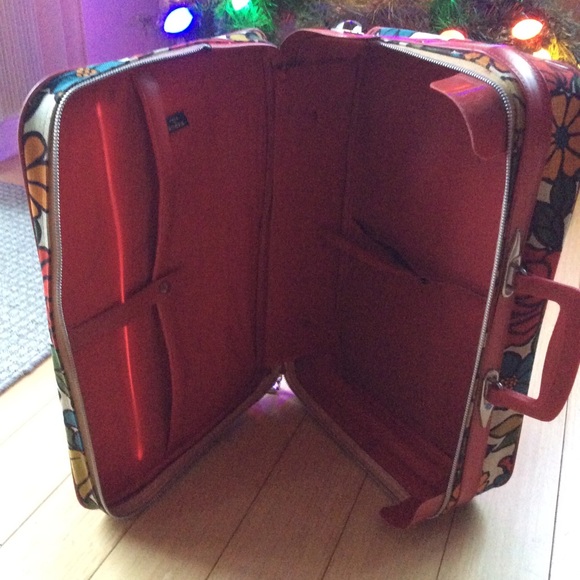 ❤️SOLD❤️Mod Retro 70’s Floral Cloth Soft Shell - Picture 11 of 16